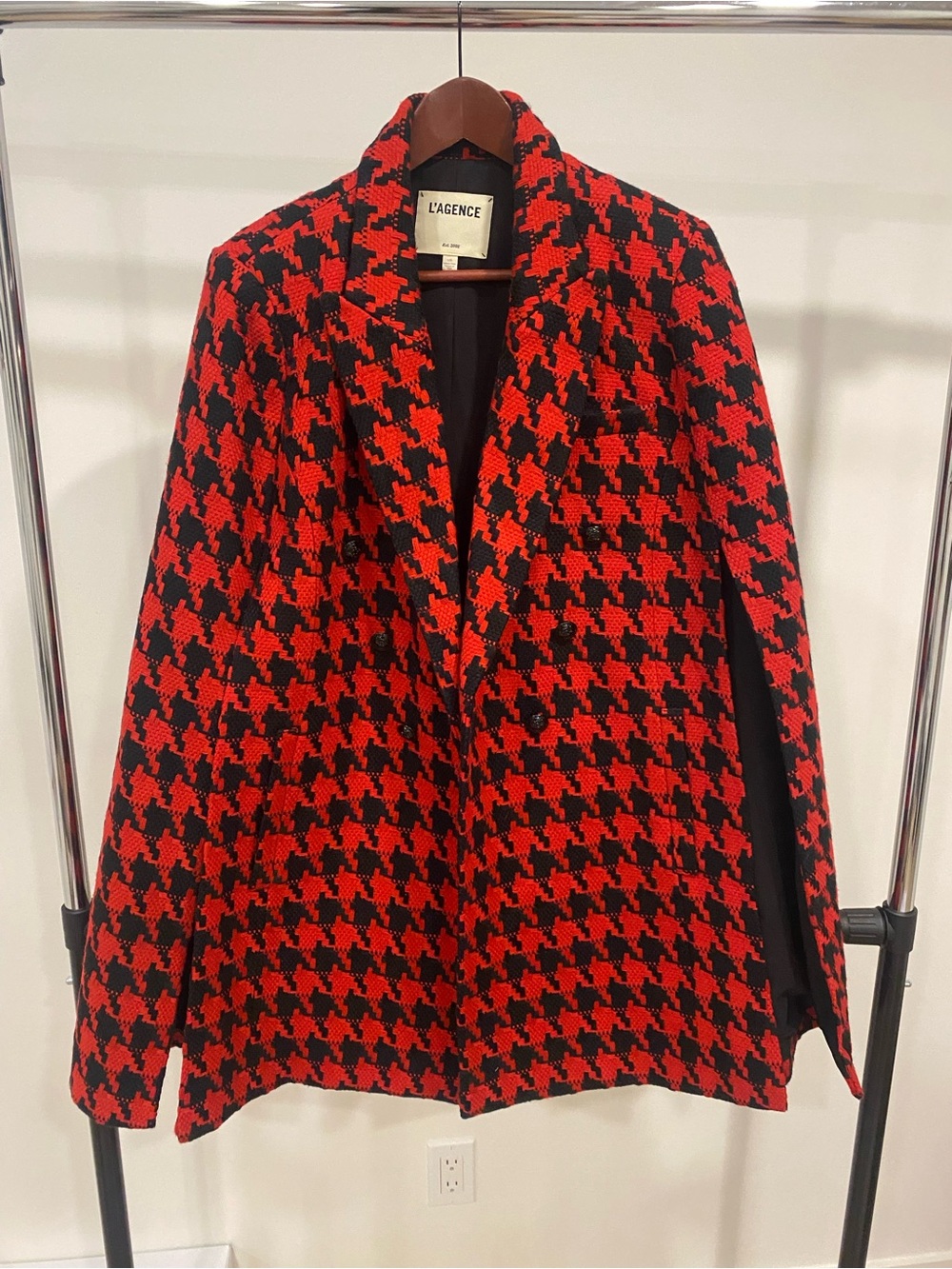 L'AGENCE Delta Blazer Cape